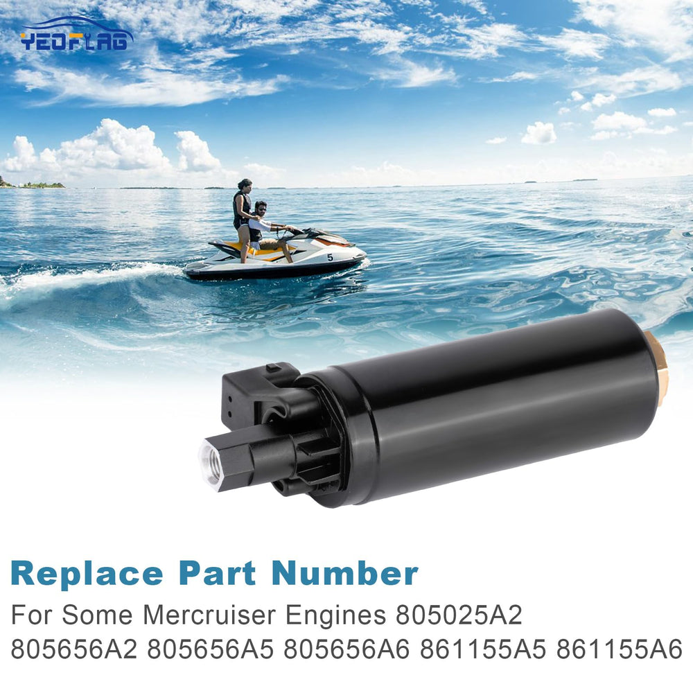 Yeoflagtrade installed on sterndrive engine illustrating ready-to-run benefit