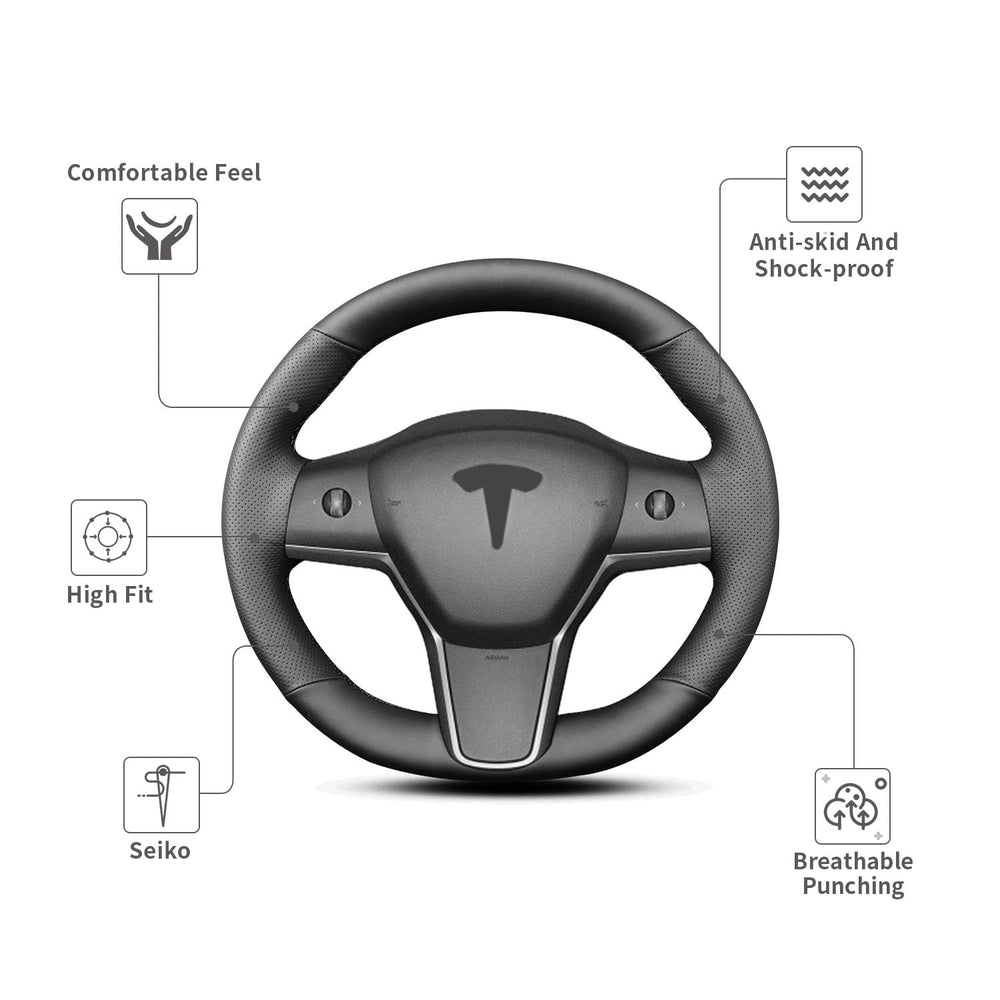 Yeolpise cover installed in Tesla Model 3 interior enhancing appearance