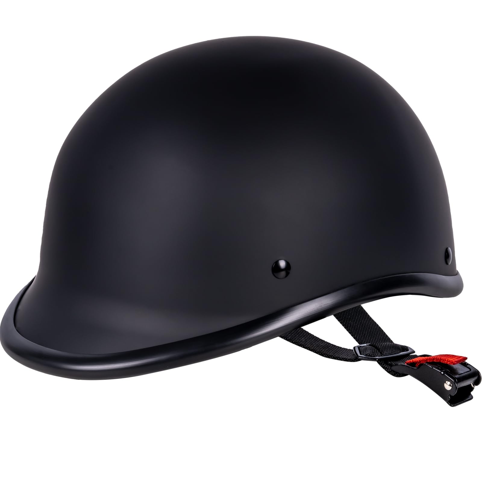 Yesmotor Hawk quick-release buckle close-up for secure fastening and fast on-off convenience