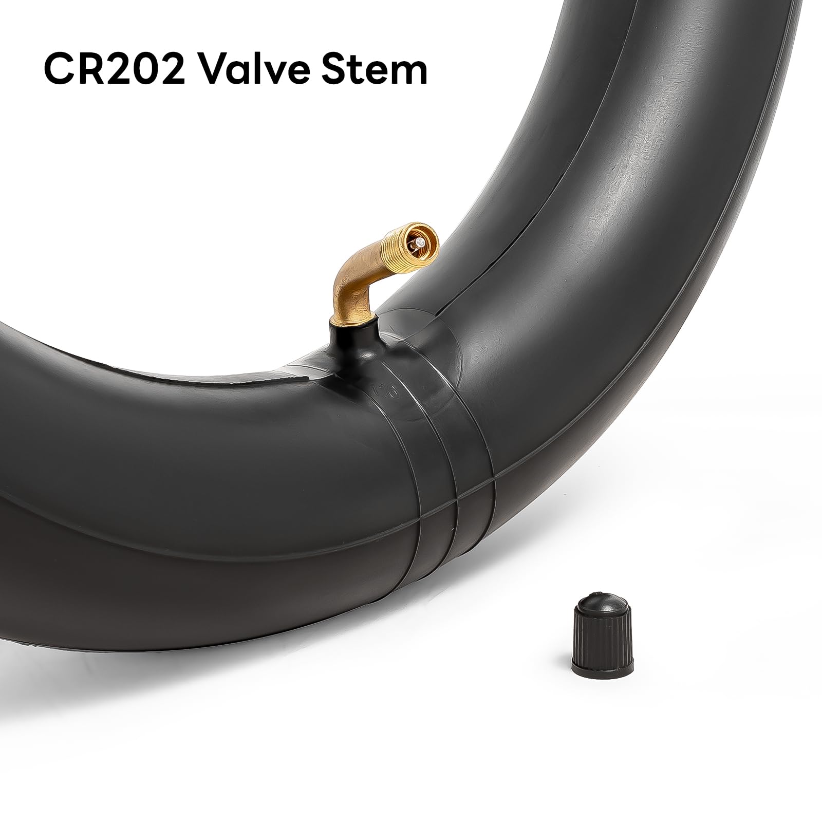 YeYouC tube installed on scooter wheel showing secure fit and smooth ride