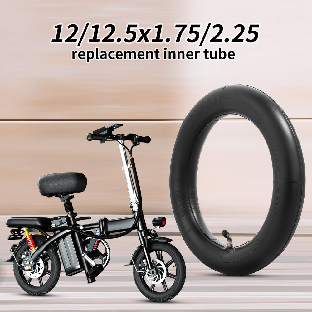YeYouC inner tube installed on a scooter wheel illustrating straightforward replacement benefit