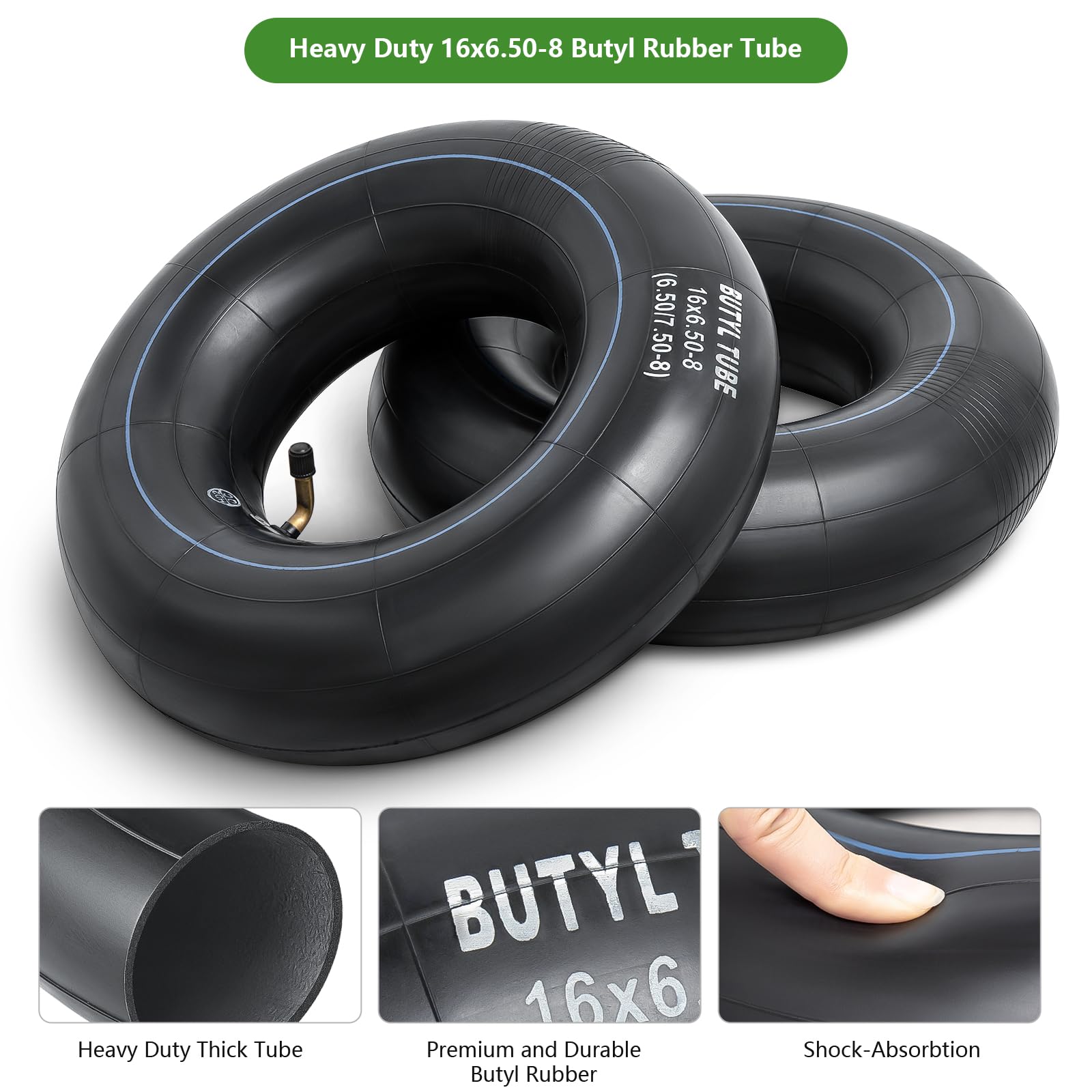 YeYouC closeup of TR-87 bent valve stem for easier angled inflation access