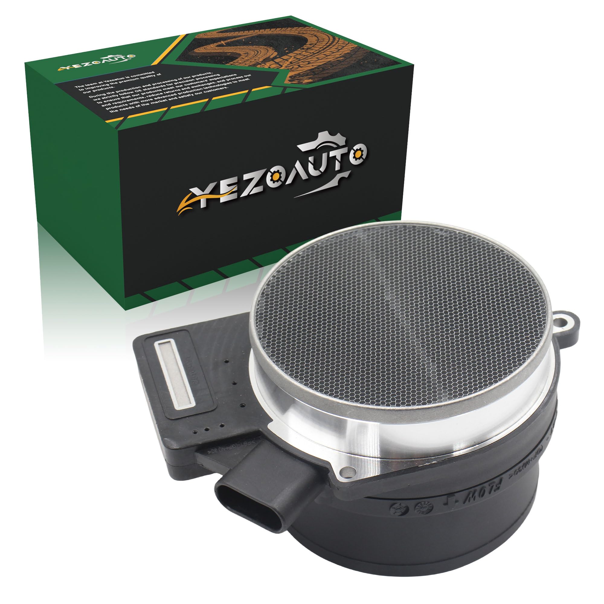 Yezoauto front view of MAF sensor showing form and fit benefit