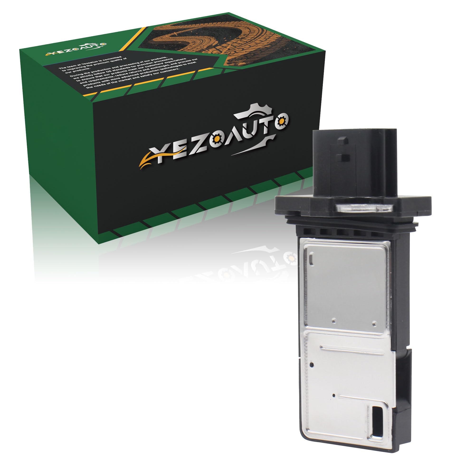 Yezoauto front view of MAF sensor showing fitment and reliable replaceability