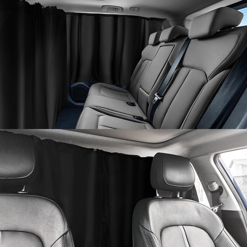 YGDMD backseat lifestyle scene showing cooler, more private interior on a road trip