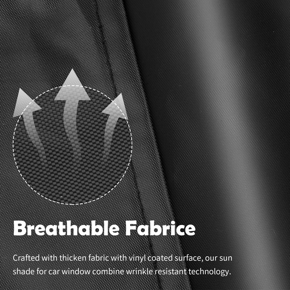 YGDMD vinyl-coated fabric texture close-up showing reflective surface for sun protection