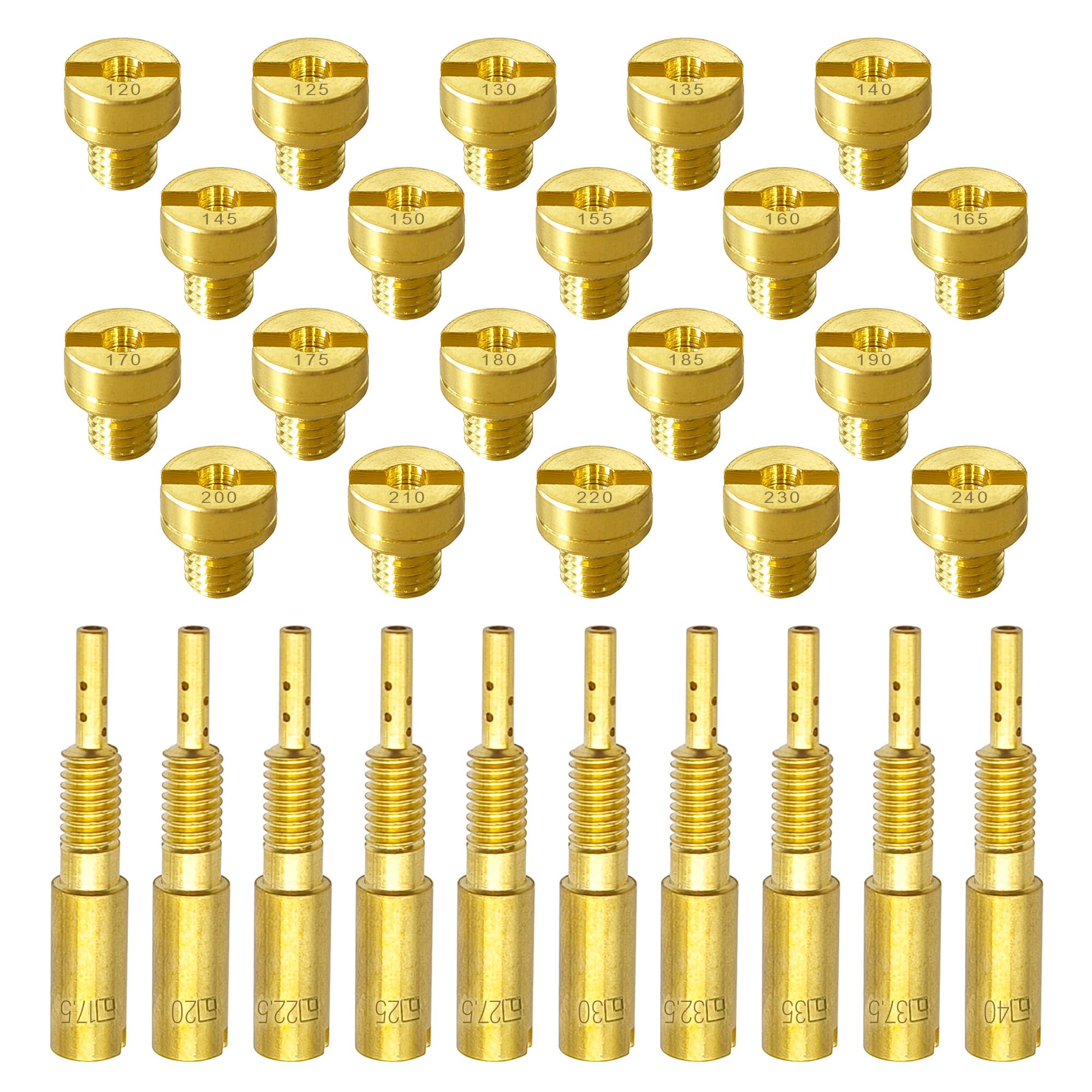 YGQ front packaging showing full 30-piece jet kit and value