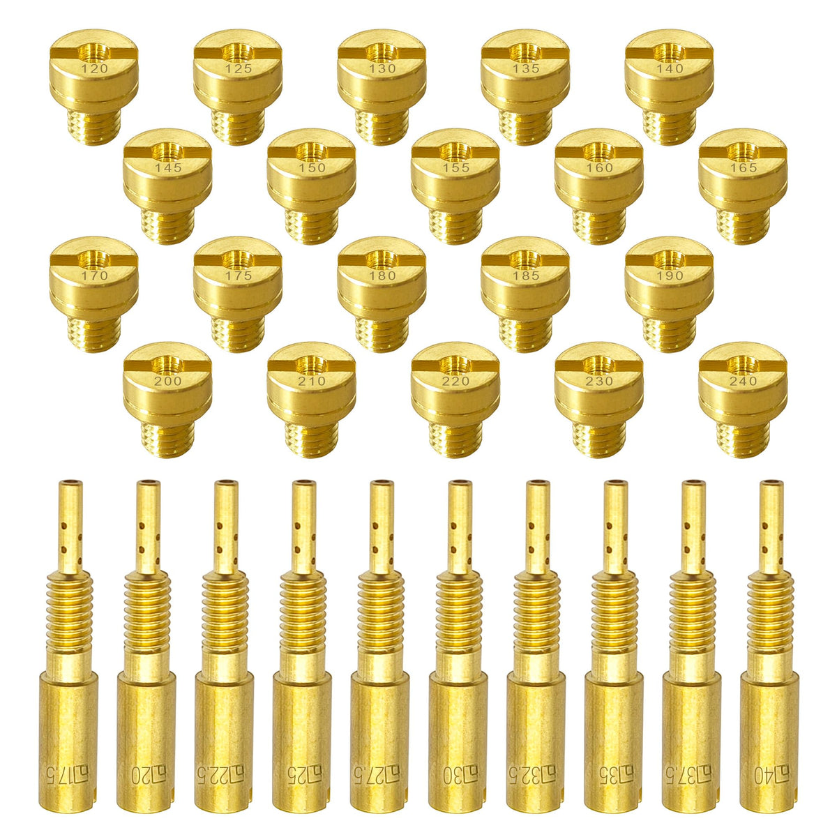 YGQ front packaging showing full 30-piece jet kit and value