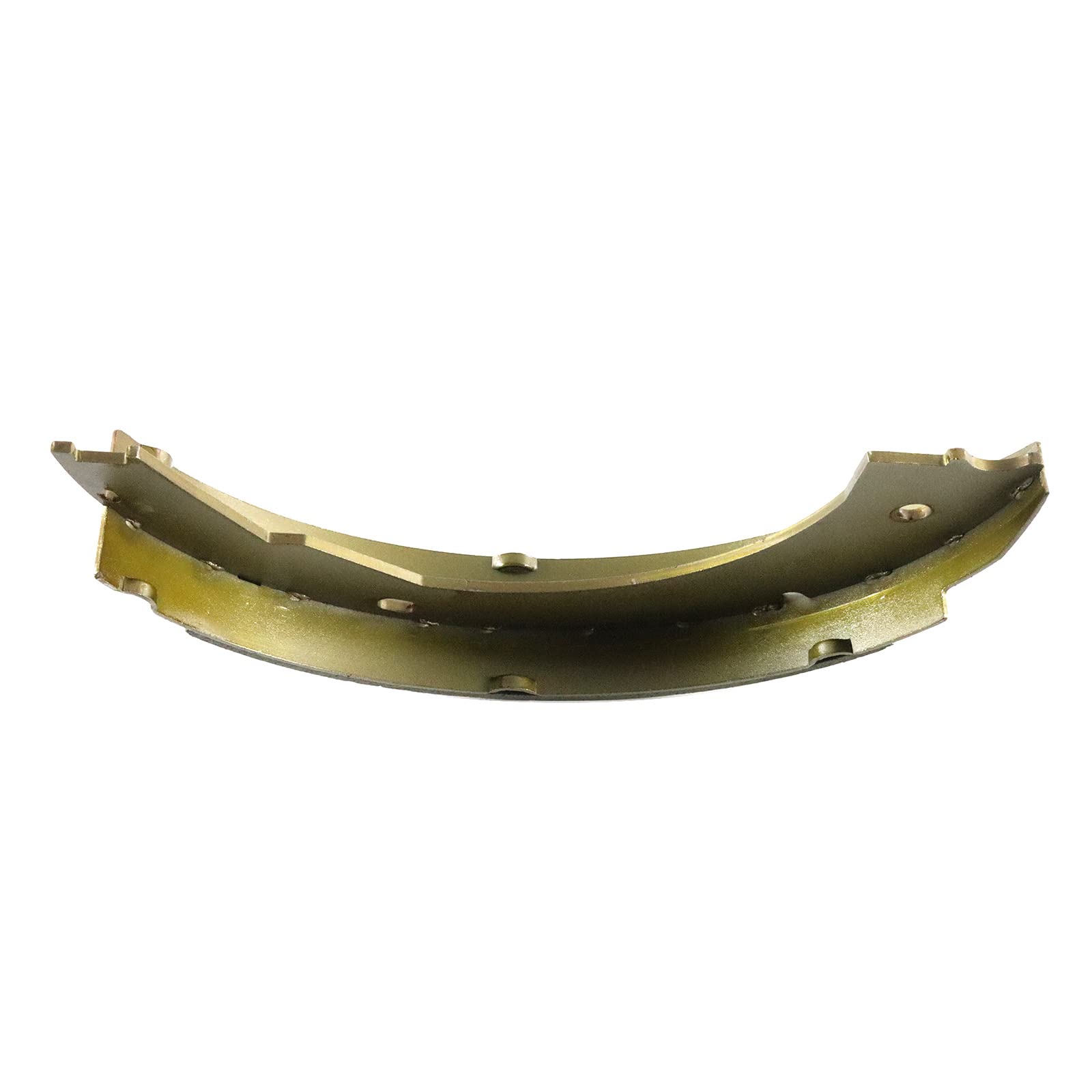YHB mechanic replacing brake shoes in trailer, highlighting kit convenience and time savings