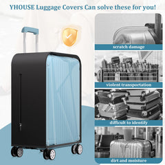 YHOUSE side openings showing handle access and easy zipper reach