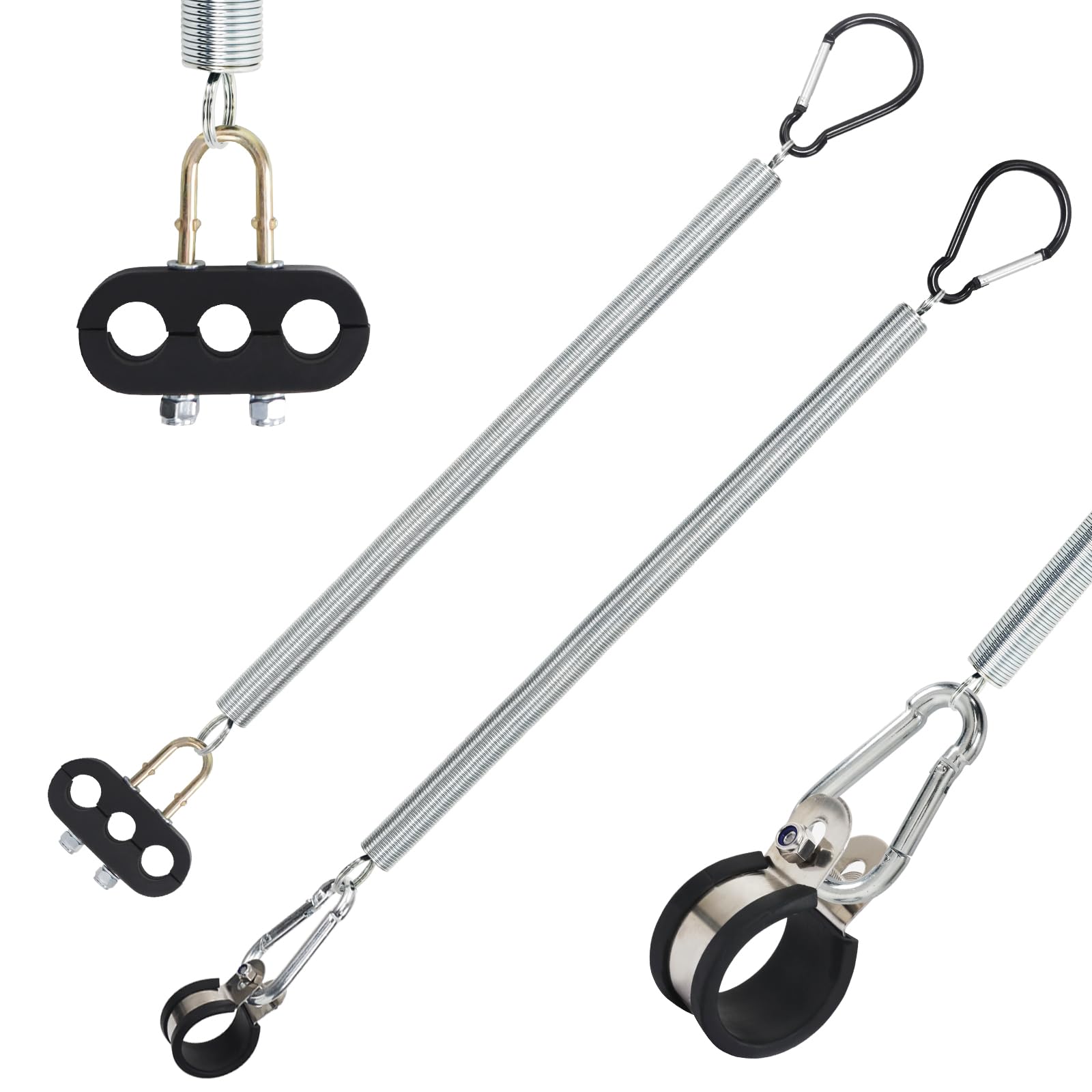 YiaChuii front view of 20-inch spring kit showing complete set and benefits