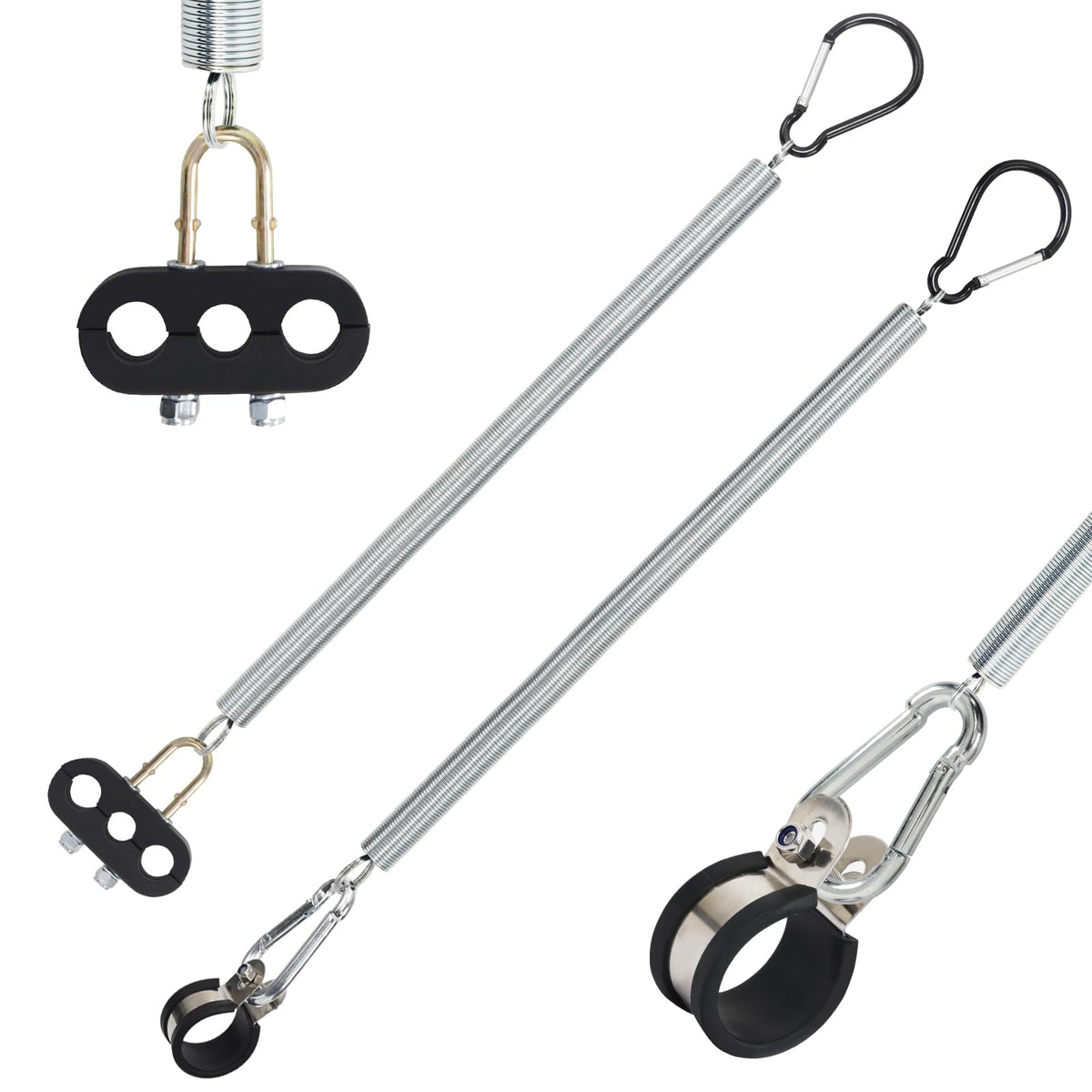 YiaChuii front view of 20-inch spring kit showing complete set and benefits