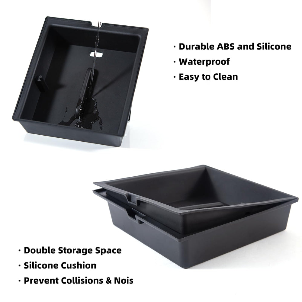 Yieokei kit size comparison in Tesla Model Y Juniper showing accurate fit