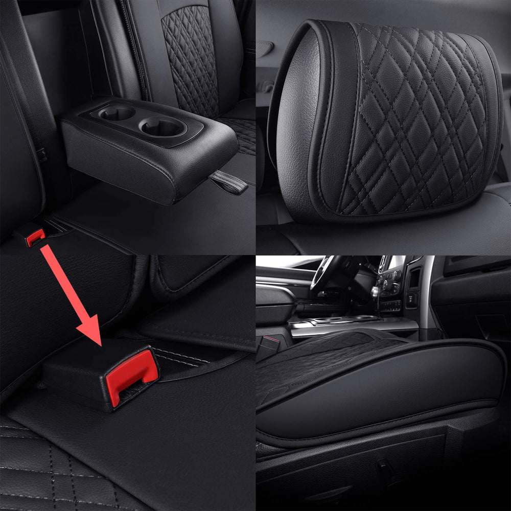 YIERTAI back seat coverage showing full protection and spill resistance