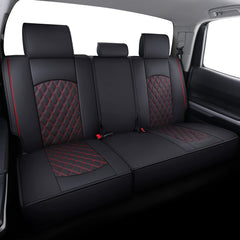 YIERTAI close-up of faux leather texture showing durable finish