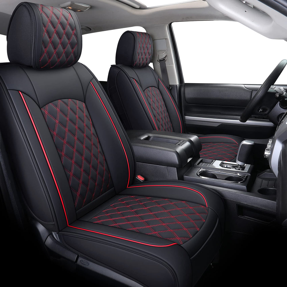 YIERTAI front seat full view showing snug fit and protection