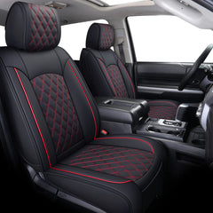 YIERTAI front seat full view showing snug fit and protection