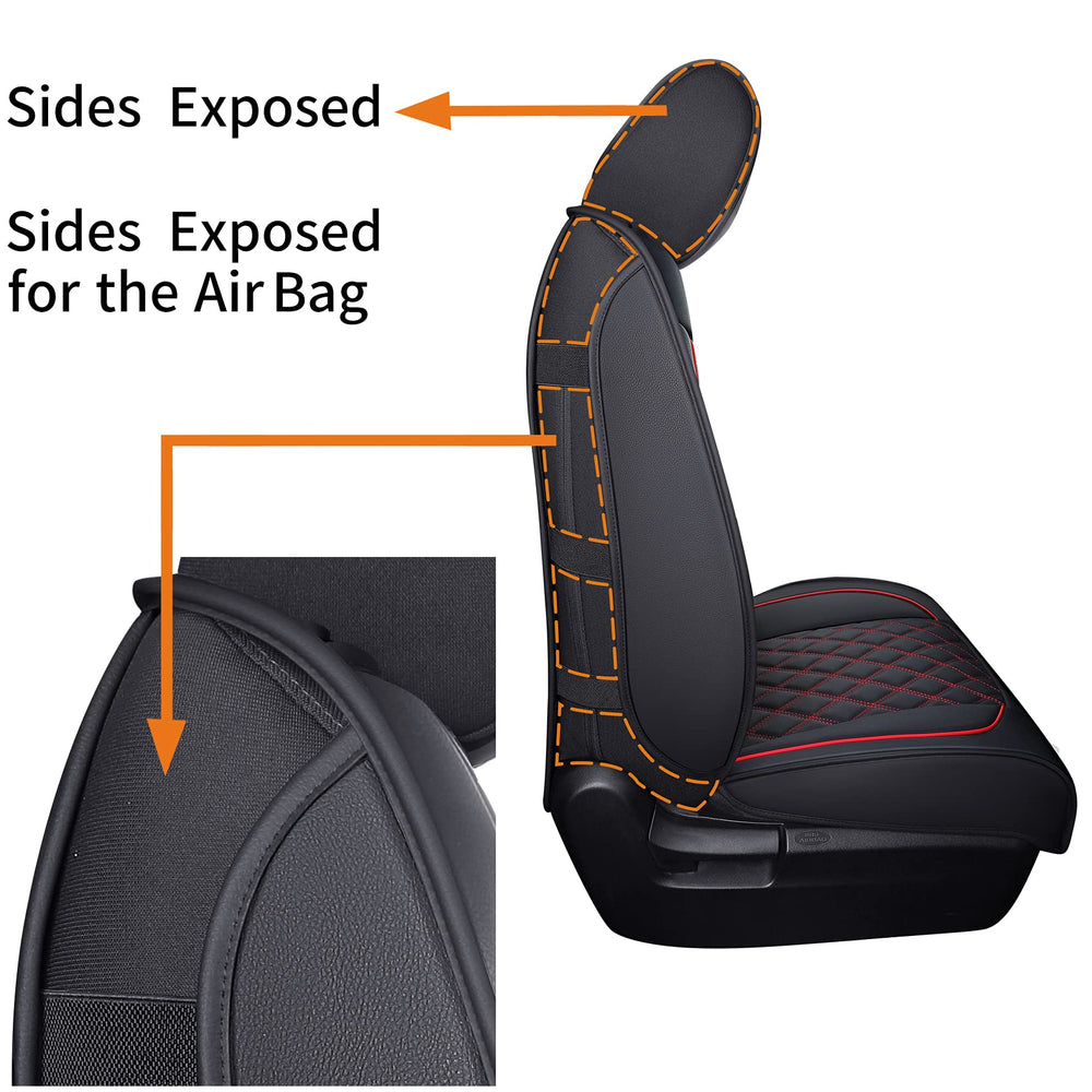 YIERTAI side airbag seam detail showing safety-compatible design