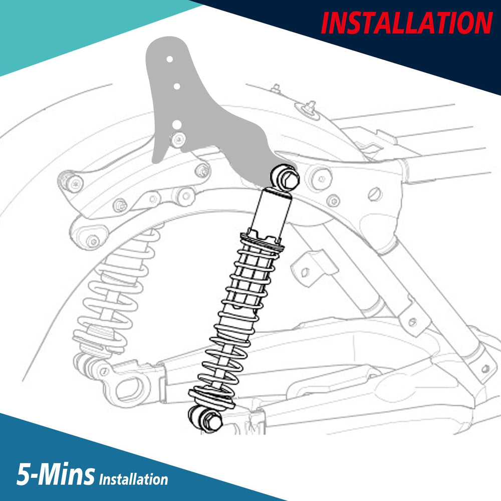 YikHouMall removal action quick-release bracket for fast detaching