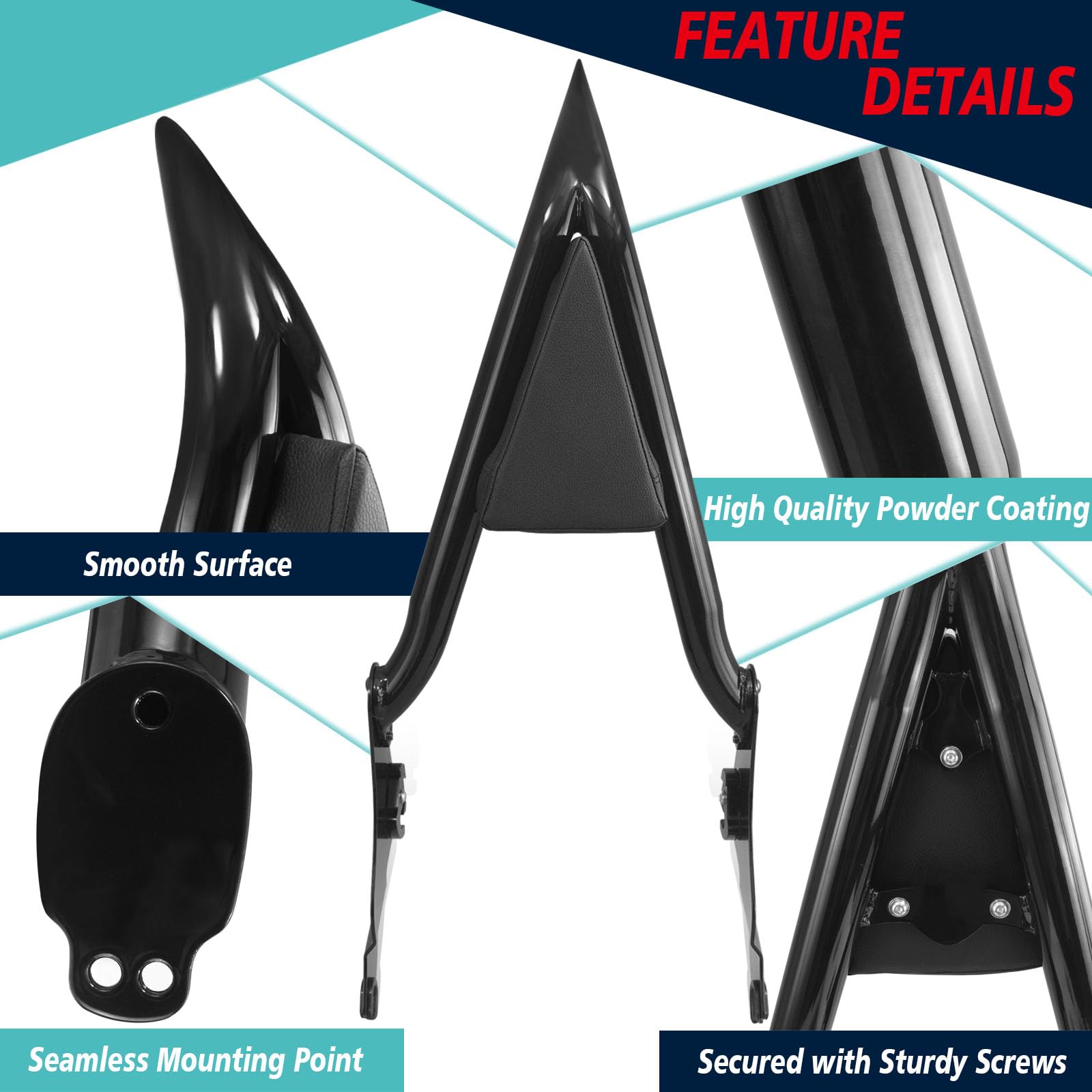 YikHouMall size comparison beside seat showing taller 22-inch height