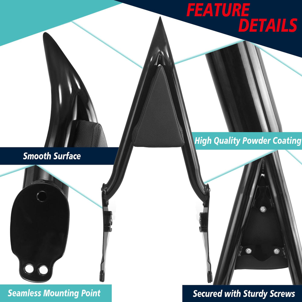 YikHouMall size comparison beside seat showing taller 22-inch height
