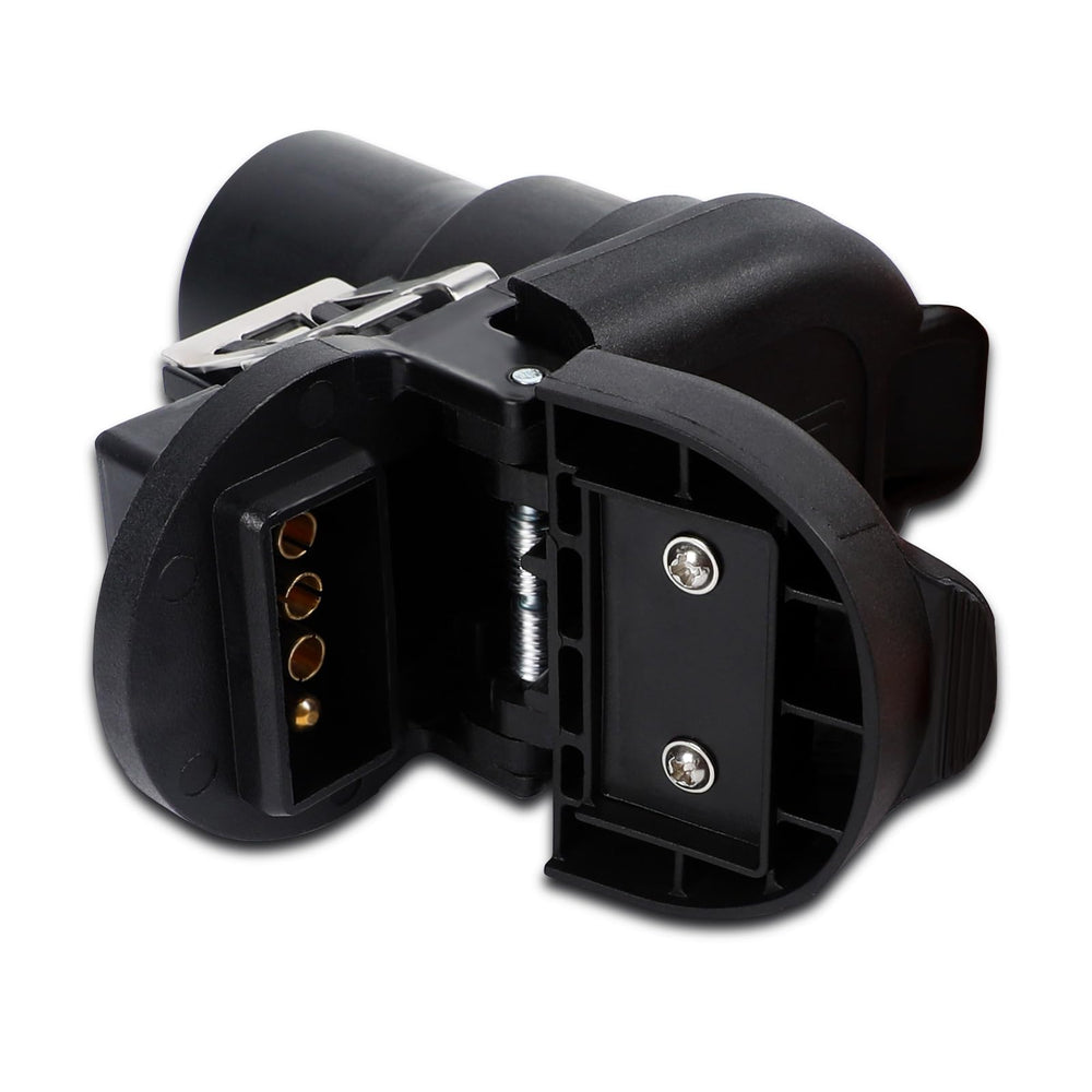 Yinaolan close-up of 4-flat contact area highlighting secure electrical connection benefit