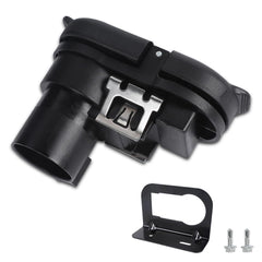 Yinaolan front view of connector showing combined 7-blade and 4-flat for easy hookup