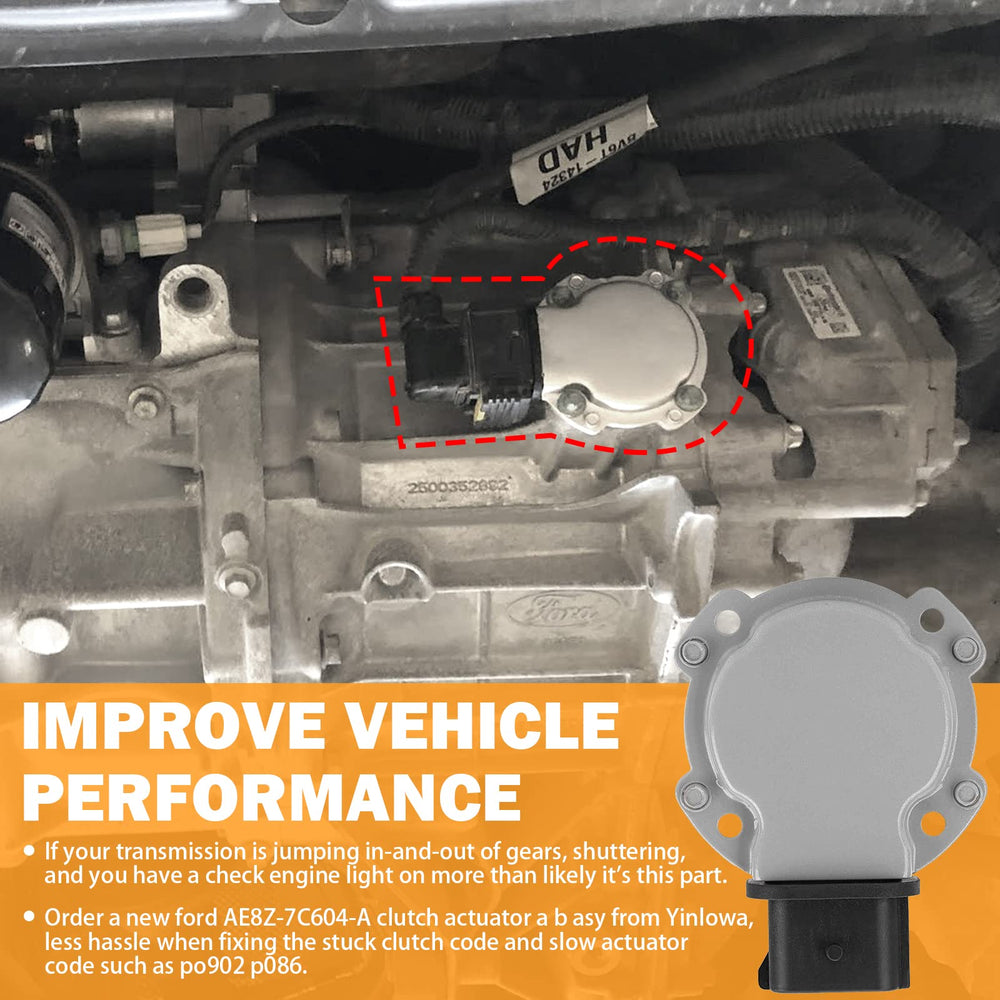 Yinlowa actuator mounting points detail for accurate bolt placement and fitment