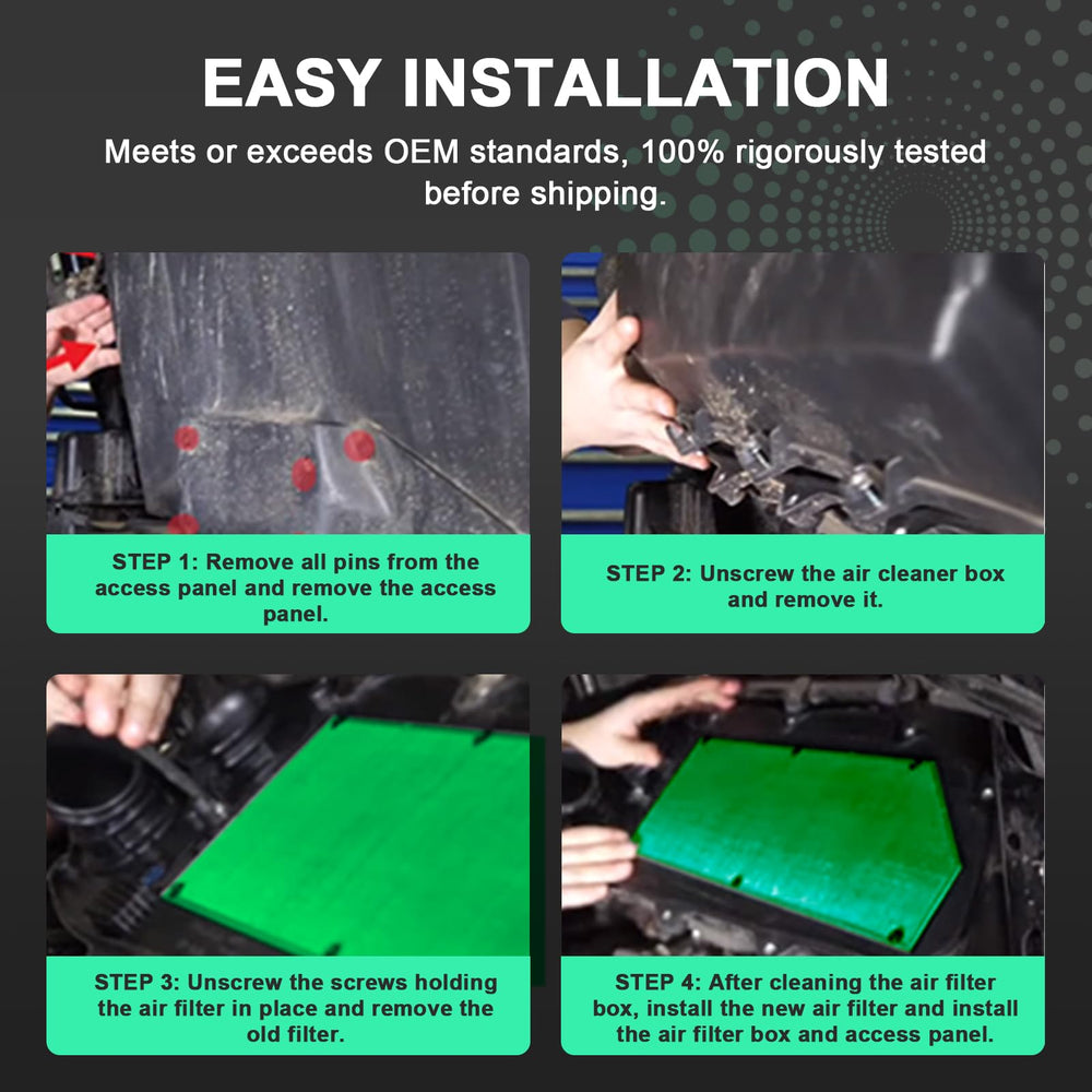Yinlowa filter installed in Honda Pioneer airbox restoring clean airflow