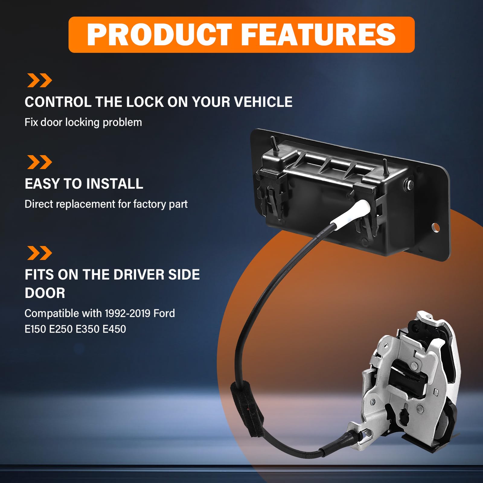 Yinlowa installed rear left door demonstrating smooth operation and secure closing benefit