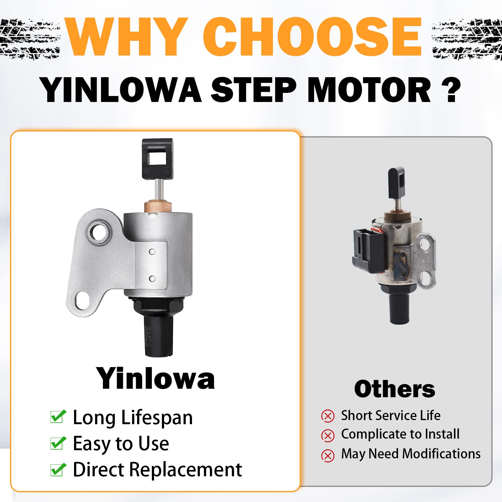 Yinlowa motor label and stamping for transmission code verification
