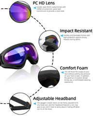 YISUGOOC close-up of colored lenses highlighting choice and visibility options
