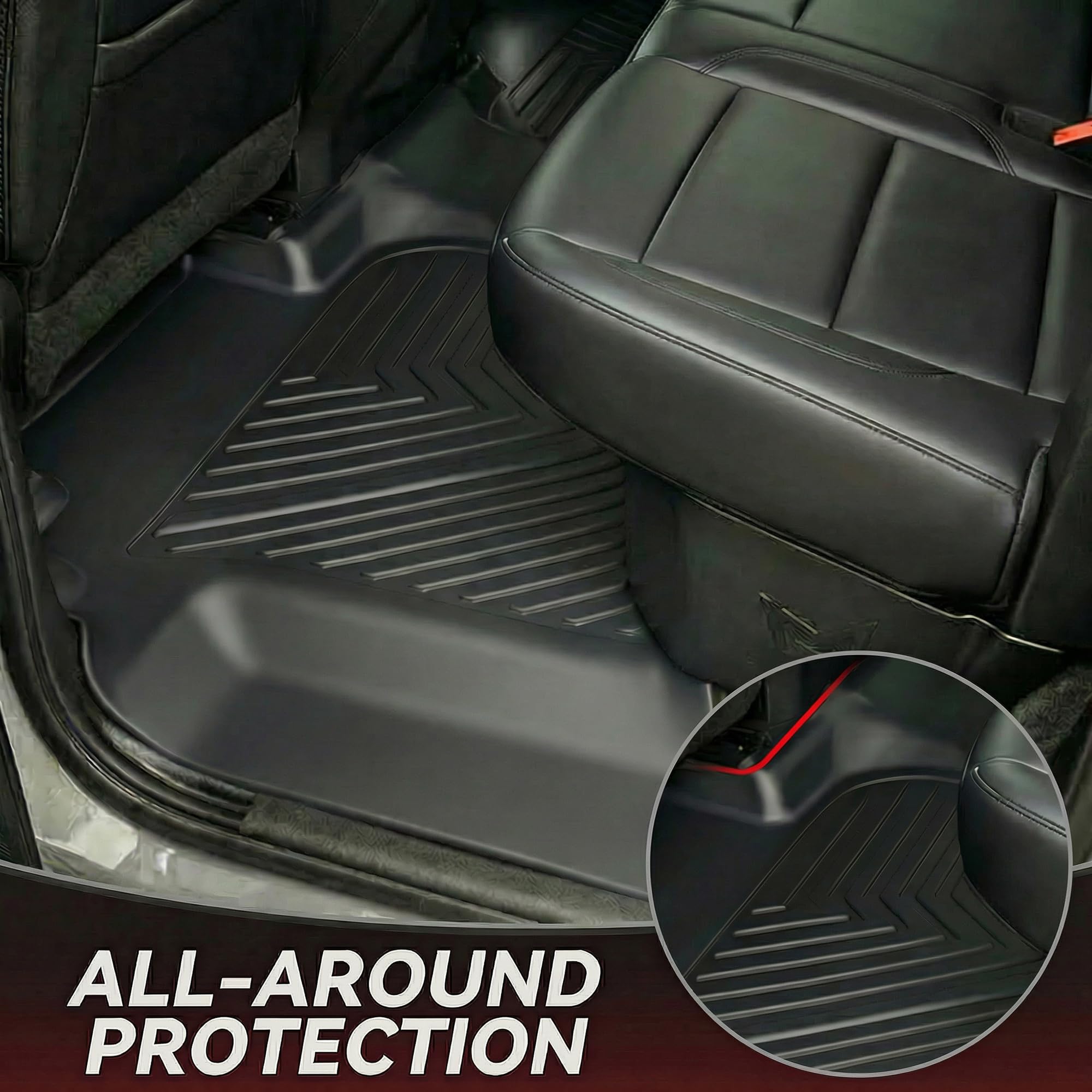YITAMOTOR driver side close-up showing contour fit and non-slip texture