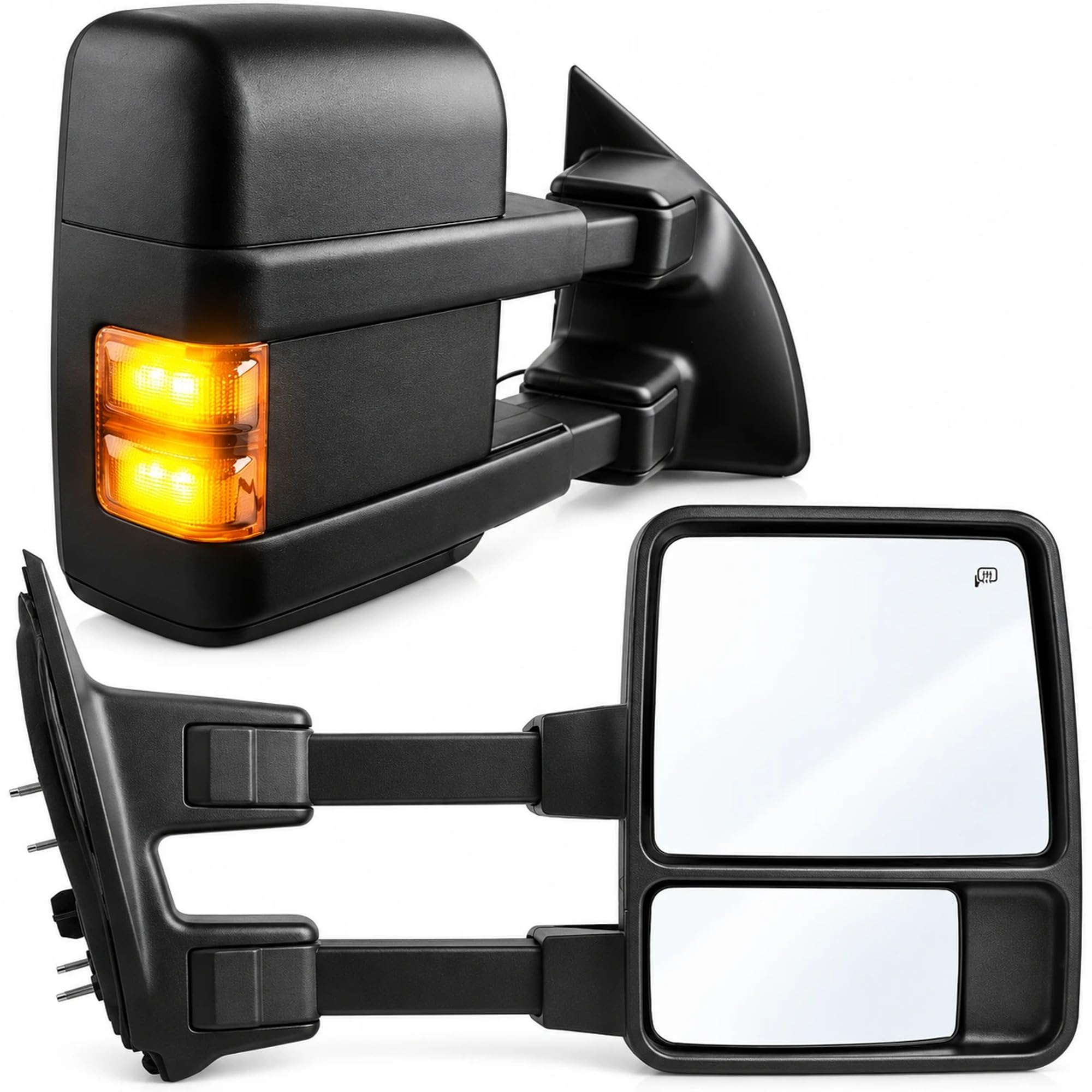 YITAMOTOR front view installed on Super Duty showing improved visibility