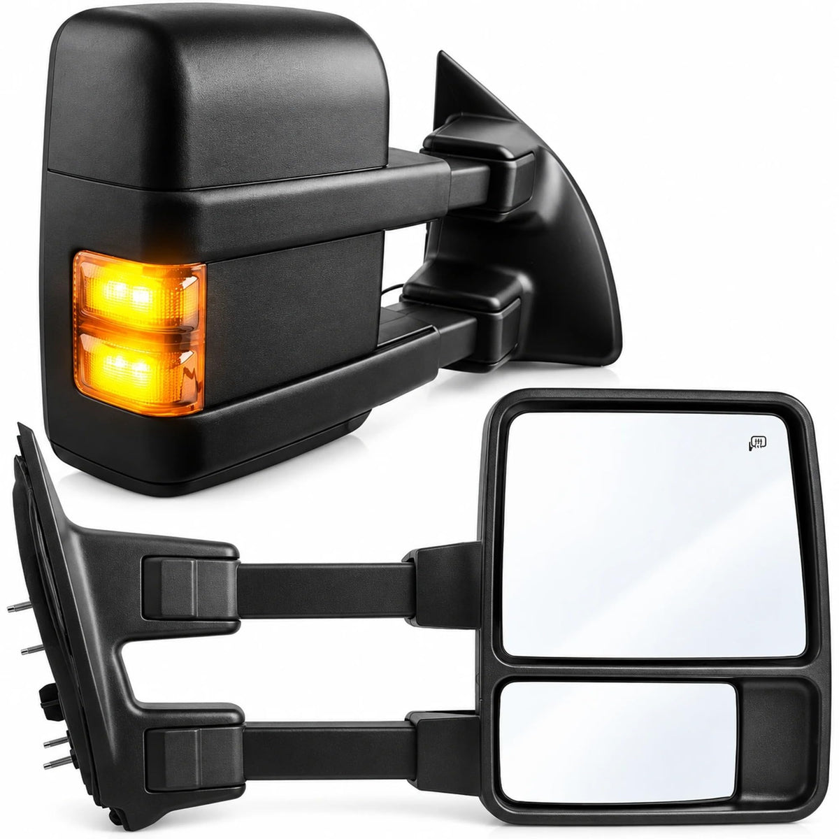 YITAMOTOR front view installed on Super Duty showing improved visibility
