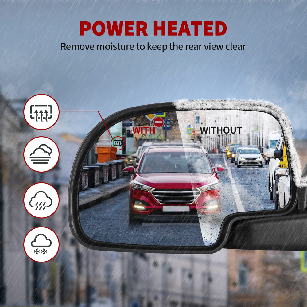 YITAMOTOR LED turn signal illuminated enhancing road-side signaling