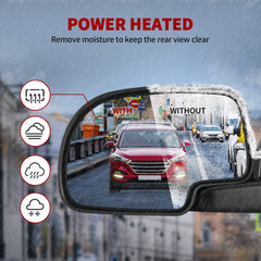 YITAMOTOR LED turn signal illuminated enhancing road-side signaling