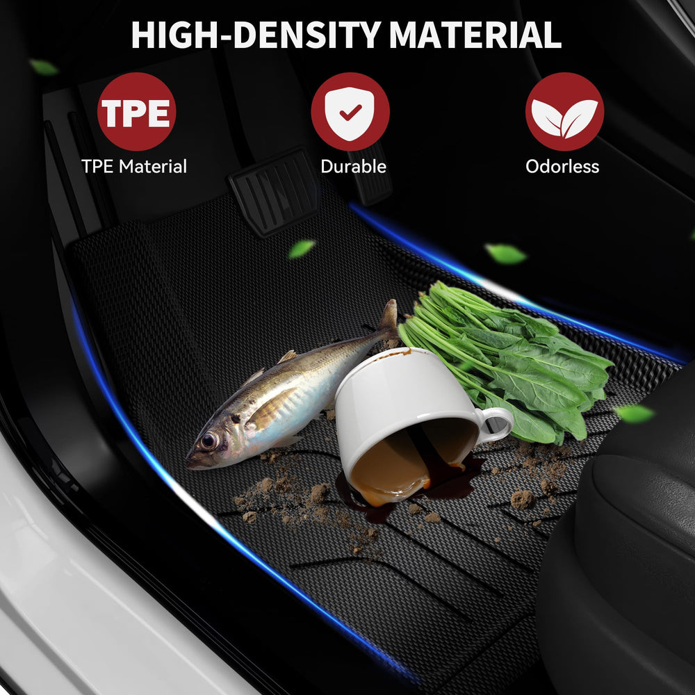 YITAMOTOR full interior lifestyle shot showing fitted mats for all-weather protection