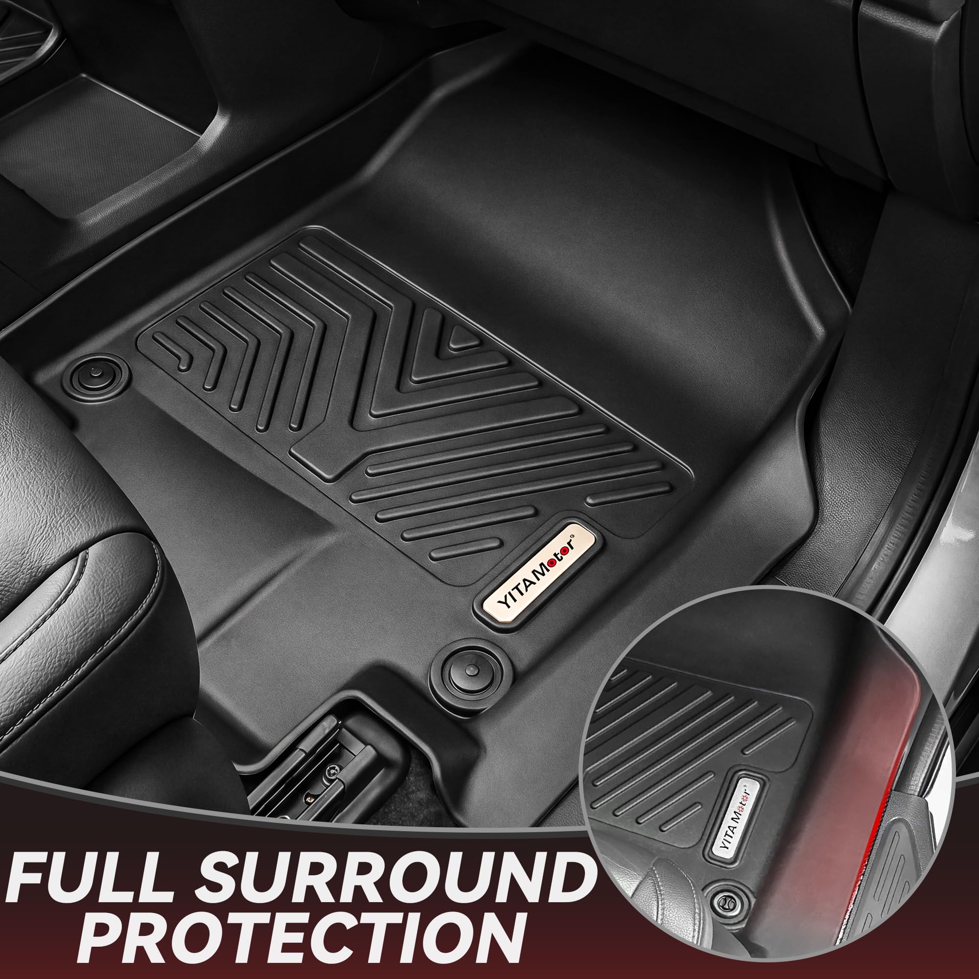 YITAMOTOR cargo liner full view trapping spills and dirt