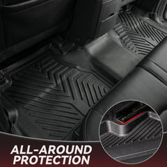 YITAMOTOR raised lip edge capturing water and debris to protect carpet