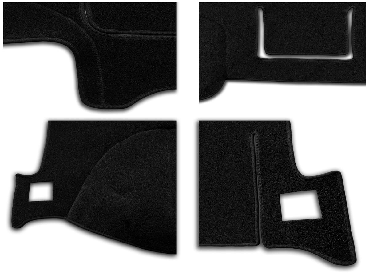 Yiz sticky Velcro fastener kit laid out for secure, non-permanent dashboard attachment