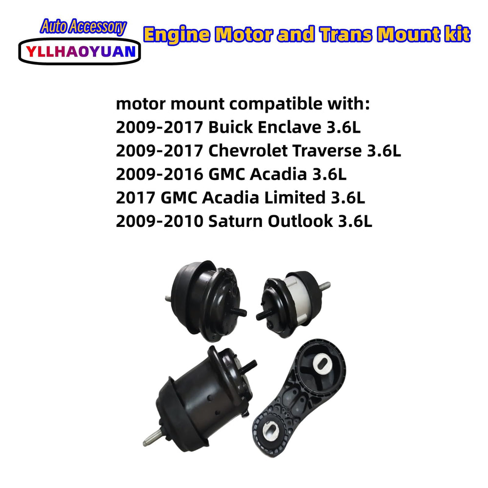 Yllhaoyuan rear engine mount close-up highlighting reinforced rubber for durability