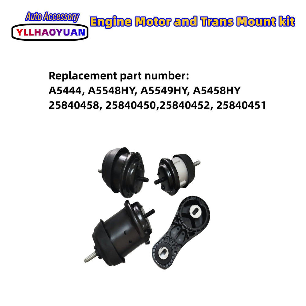 Yllhaoyuan transmission mount top view demonstrating correct bolt pattern fit