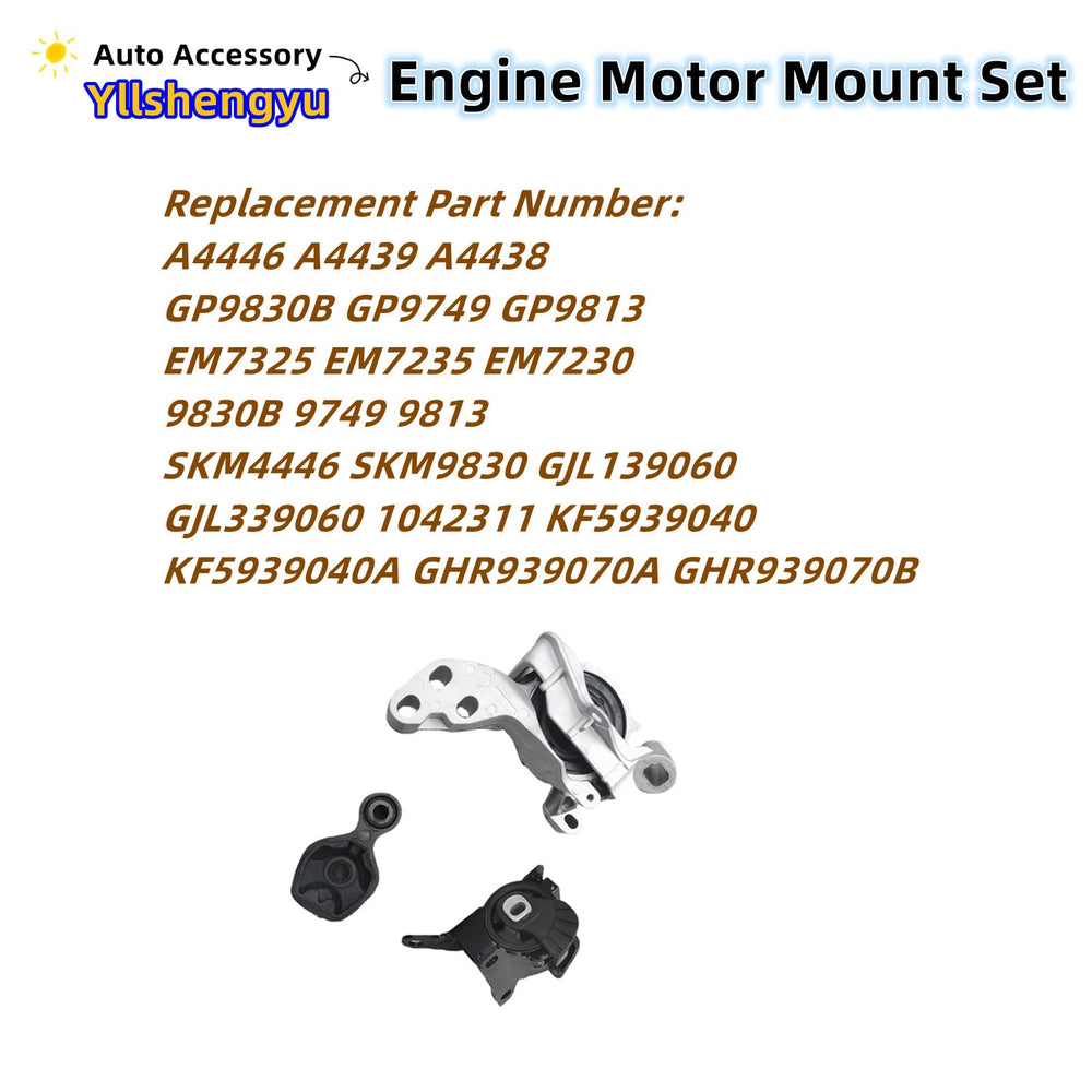 Yllshengyu mount installed on engine showing correct placement and improved stability during driving