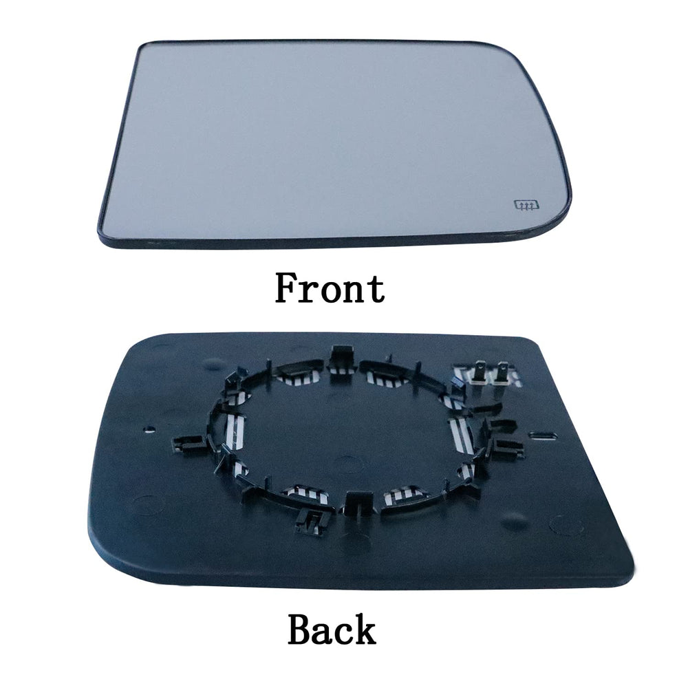 YMHHefy heated mirror close-up showing heating wires for fast defogging