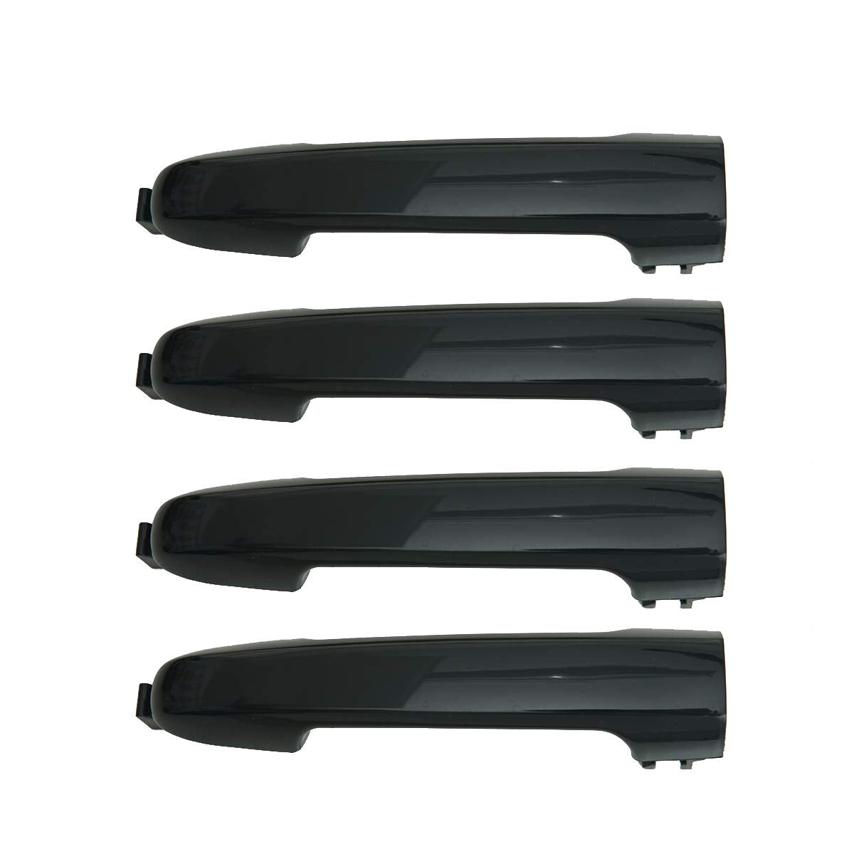 YMHHefy lifestyle car detail shows uniform black handles enhancing look