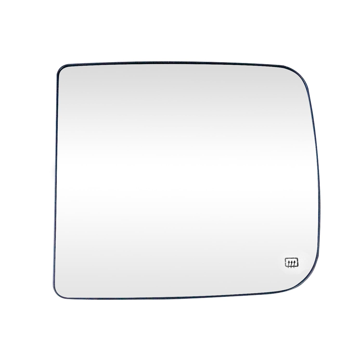 YMHHefy right passenger mirror front view showing fit and finish for easy replacement