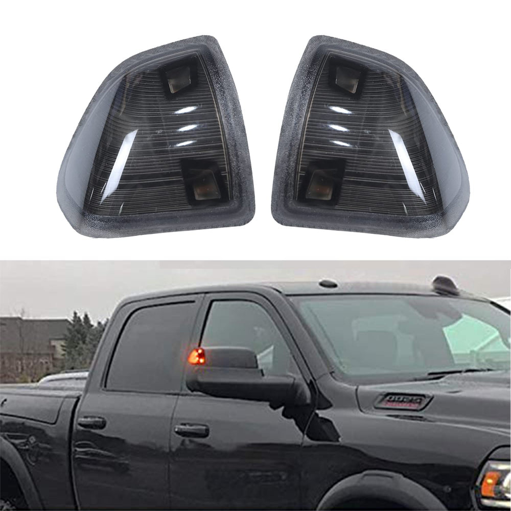 YMHHefy installed on driver mirror demonstrating plug-and-play fit