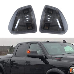 YMHHefy installed on driver mirror demonstrating plug-and-play fit
