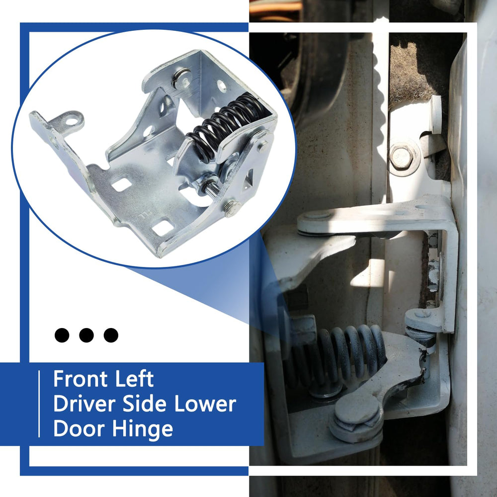 YMHHefy hinge side profile showing mounting holes for precise installation